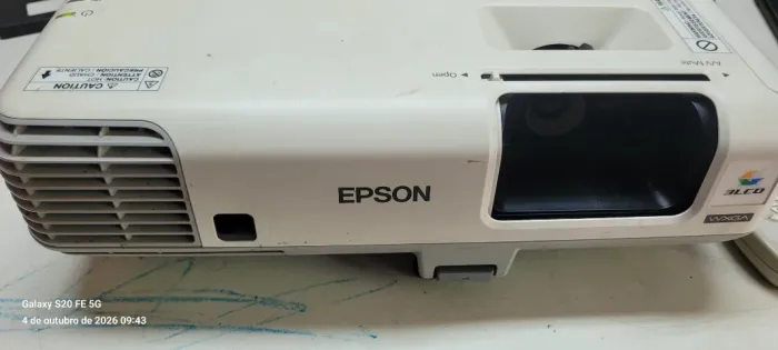Projetor Epson 910W Powerlite Com Defeito