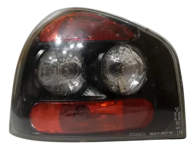 Lanterna Esquerda Fumê Audi A3 S3 2002 Esquerdo/motorista Vermelho