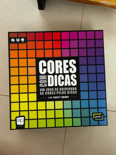 Cores com Dicas - Board Game