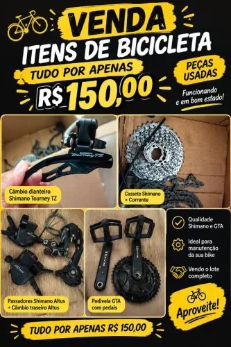 Itens de bicicleta 
