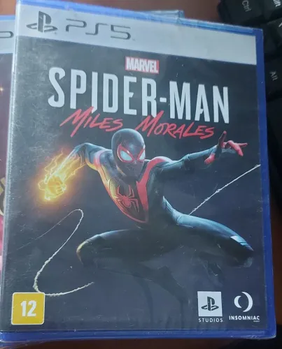 Spider-Man miles morales ps5 mídia física novo