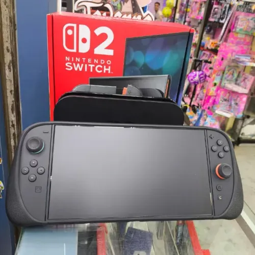 NINTENDO SWITCH 2 + MICROSD EXPRESS 256GB + CASE PROTEÇÃO JSAUX + PELICULA ANTI REFLEXO