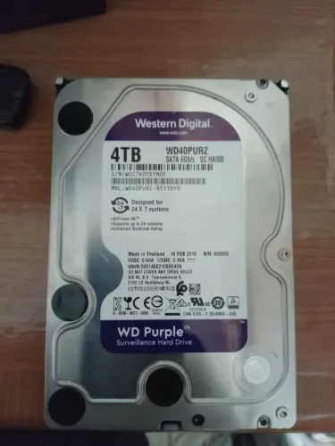 Hd western digital purple 4 tb