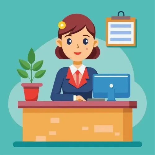 Recepcionista Feminino