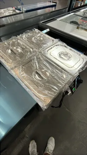 Buffet Térmico 220V 4 Cubas (Anselmo)