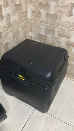 Baú de 160L e Suporte Chapan para Titan 160