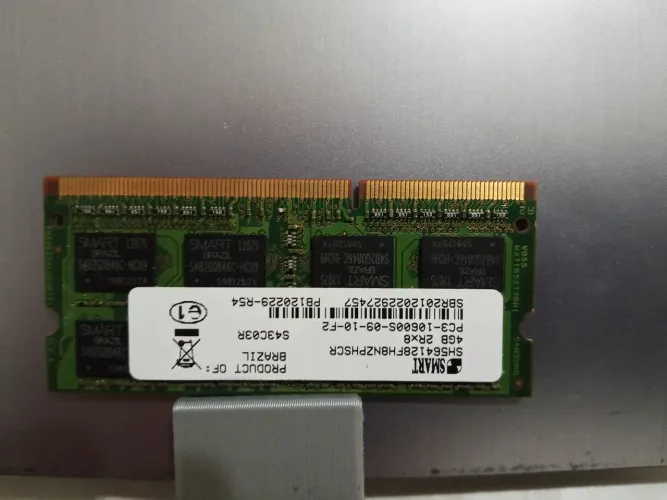 Memória RAM Smart 4GB DDR3 1333MHz PC3-10600S Notebook