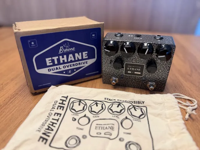 Pedal Browne Amplification Ethane Dual Overdrive Guitarra