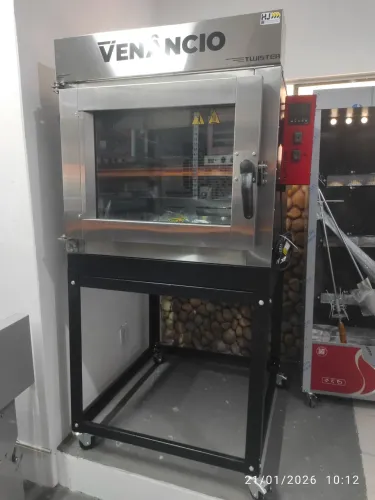 Bh forno turbo Venâncio a gás