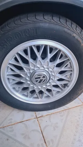 OPORTUNIDADE JG de rodas "BBS" Gol GTI (originais VW) 14'