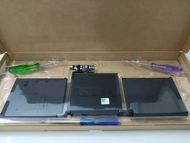 Bateria Mac Original Modelo A1713 Macbook A1708 2016/2017 Cor Preto 4.781 mAh Duração 4