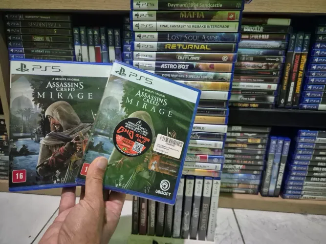 Assassins creed mirage lacrado e dublado 