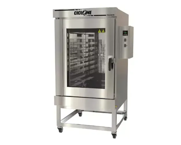 8150 - FORNO TUR/GAS CICLONE FTCG10 INOX 220V / MARCA: VENÂNCIO