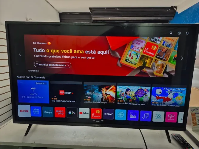 Tv smart 43 LG funcionando Tudo ok sem detalhes Testa na hora entrego