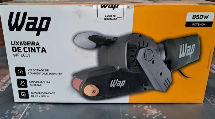 Lixadeira De Cinta WAP 850W - 127V