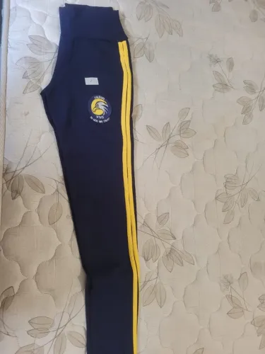 uniforme colégio vivo- kit 2 calças legging tamanho14