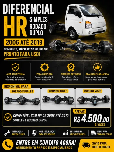 Diferencial HR e BONGO