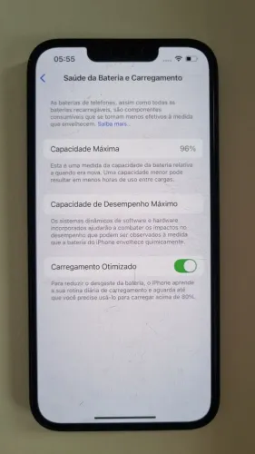 Iphone 13 semi-novo preto 96% bateria
