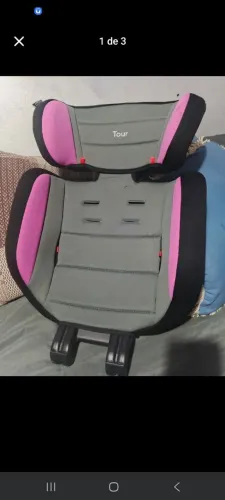 Assento infantil para carro -ler anúncio