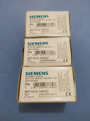 Contator Siemens 3RT1015-1AN22