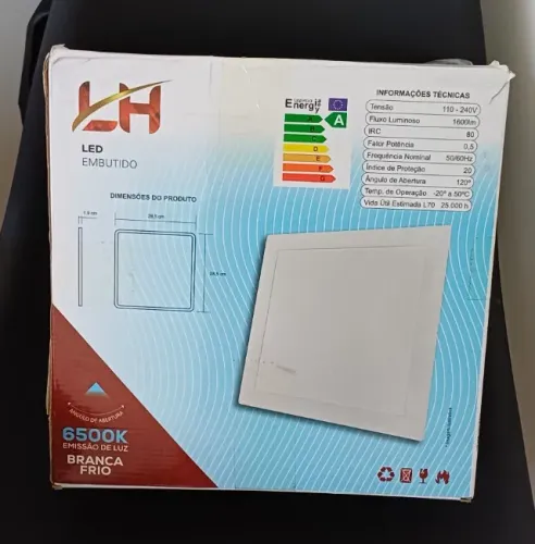 Luminárias de LED de embutir