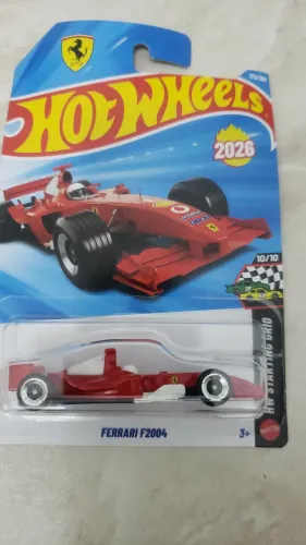 Carrinho Hot Wheels Formula 1 Ferrari F2004
