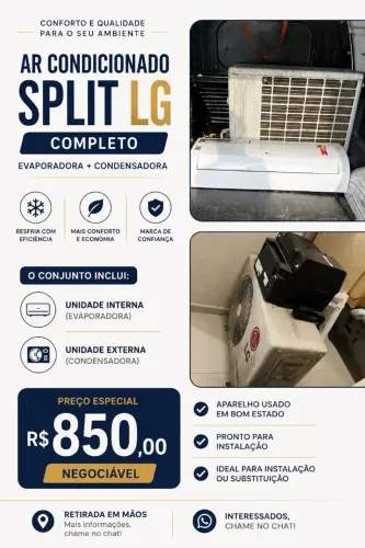 Ar Condicionado e Condensadora