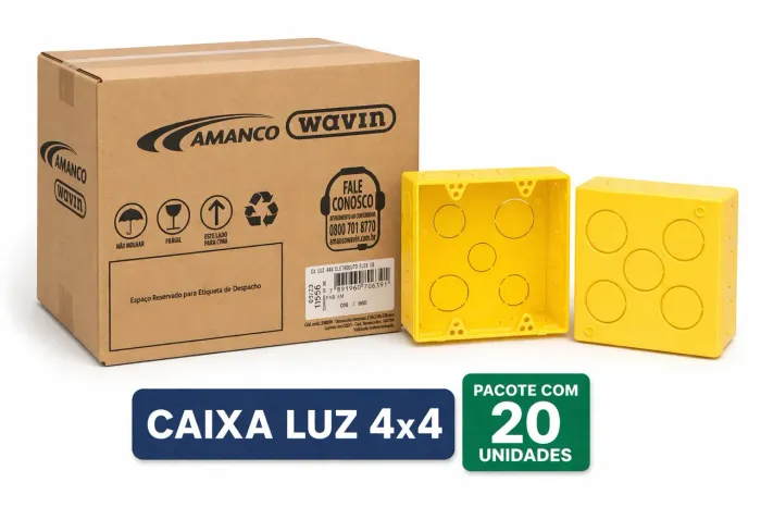 Caixa Luz 4x4 Amanco 