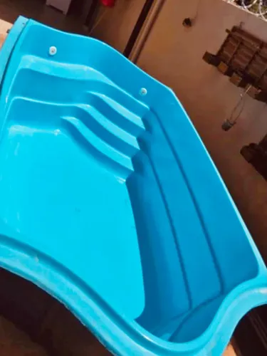 Oferta Piscina de Fibra de 3.80x2x1 modelo premium design sofisticado. Direto da Fábrica!
