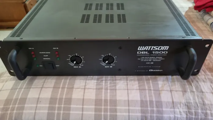 Amplificador Wattsom DBL 1.500 ciclotron