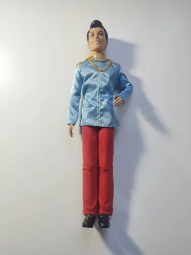 Boneco Príncipe Encantado Cinderela Disney Original Usado