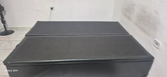 Box baú bipartido cama de casal