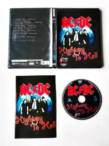 DVD AC/DC Original (Música) - Álbum: Highway To Hell - 2007 - Usado