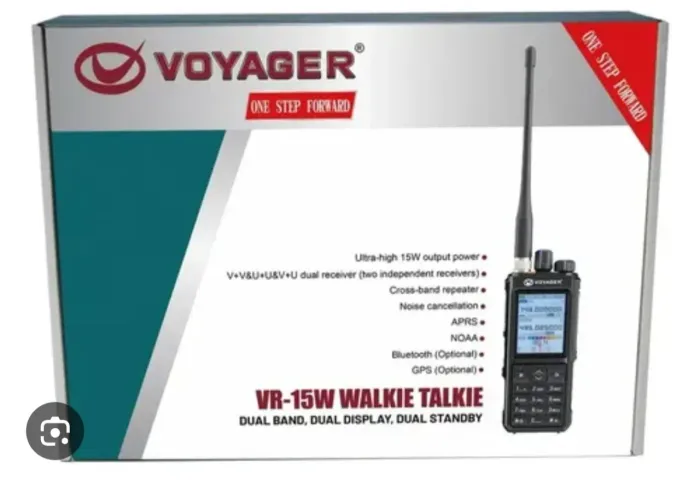 Rádio voyager UV 15w - novo