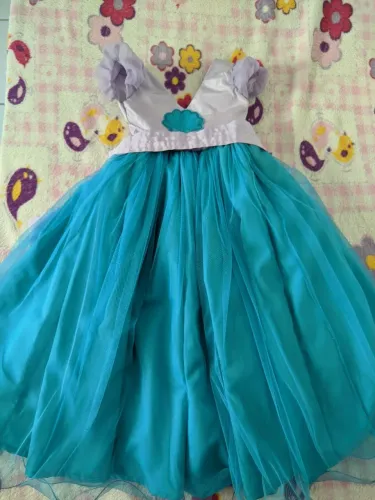 VESTIDO INFANTIL TEMA SEREIA