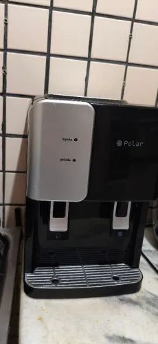 Bebedouro Eletrônico De Agua Natural E Gelada - Polar Preto