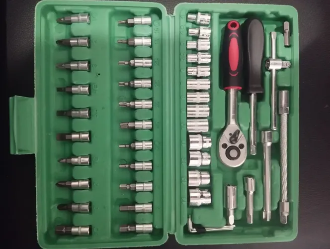 Kit soquete 46 peças