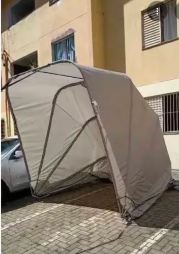 Garagem Retrat para Moto