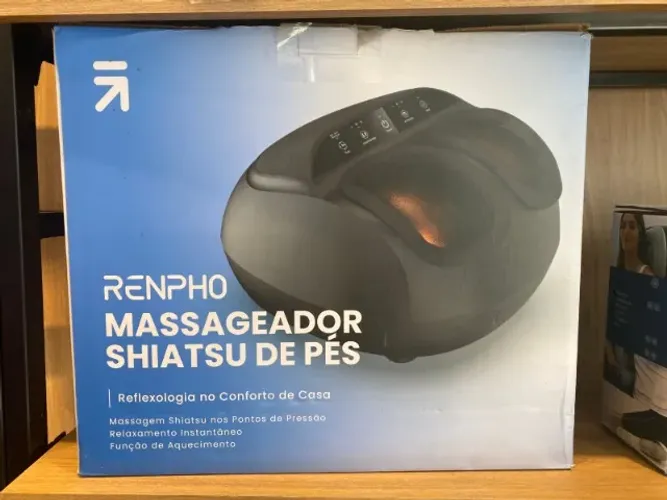 MASSAGEADOR SHIATSU PARA PÉS RENPHO - RELAXAMENTO E CONFORTO 