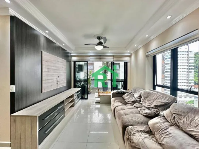 Apartamento com 3 quartos (1 suíte), 2 vagas e lazer à venda em Pitangueiras, Guarujá