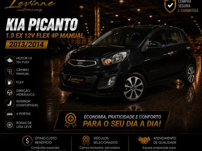 Kia Motors Picanto EX 1.1/1.0/ 1.0 Flex Mec. 2014