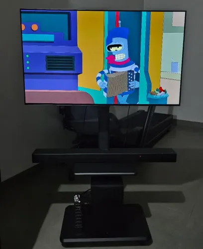 Setup Completo: Smart TV LG OLED C5 42 + Soundbar LG S70TY + Suporte + Filtro linha