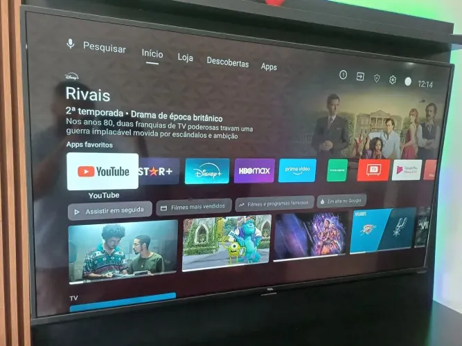 Vendo TV 50 polegadas Smart 4k comando de voz TCL