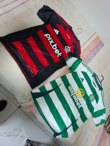 Camisas Flamengo + Celtic