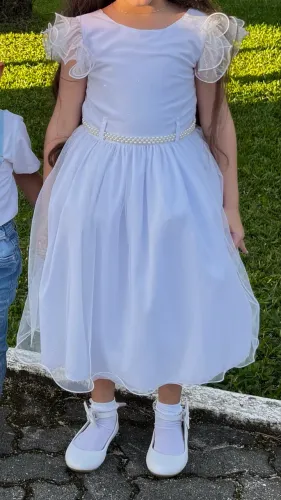 Vestido branco Daminha