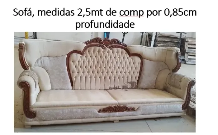 Sofá Estilo Classico Luiz XV