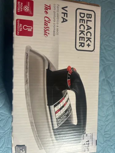 Ferro de passar black Decker