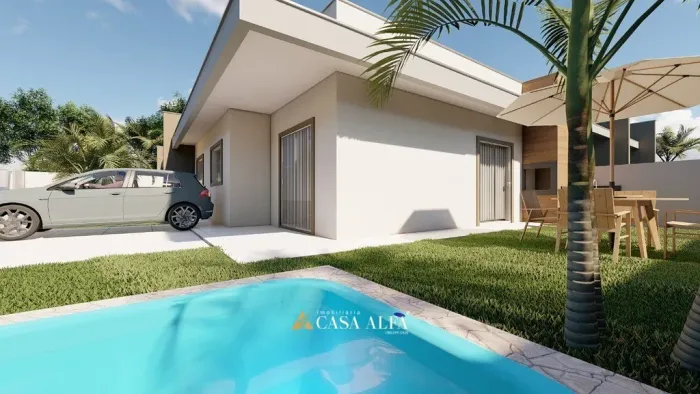 Casa com piscina a venda Balneário Gaivotas