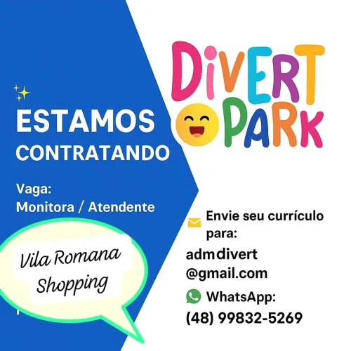 Vaga para atendente