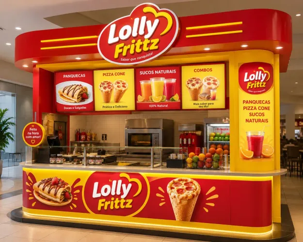 ? Seja Sócio da Lolly Frittz - Projeto para o Angeloni Beira-Mar